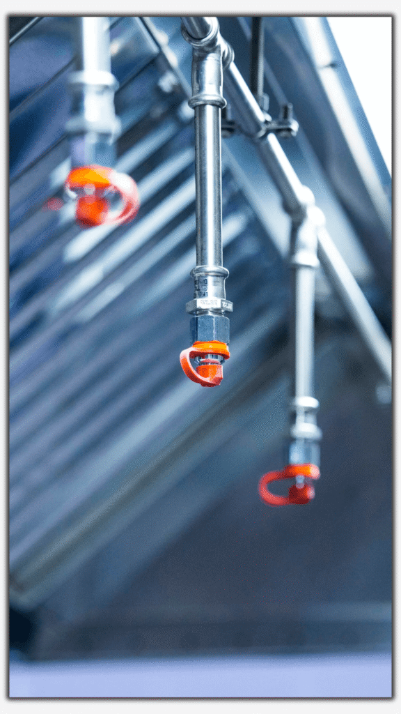 fire suppression system close up greybg - Pro Fire | Tri-Cities Fire Safety Experts